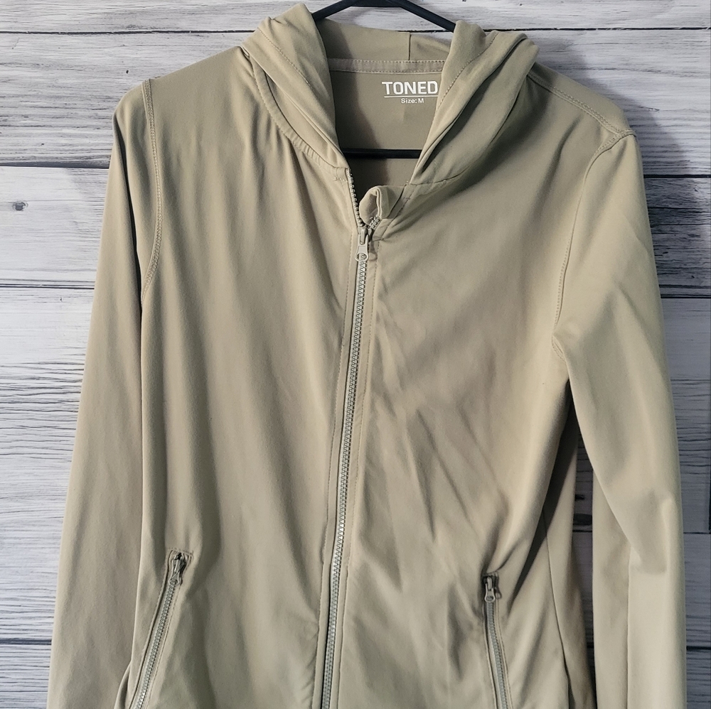 Toned by ashy bines zip up sweater